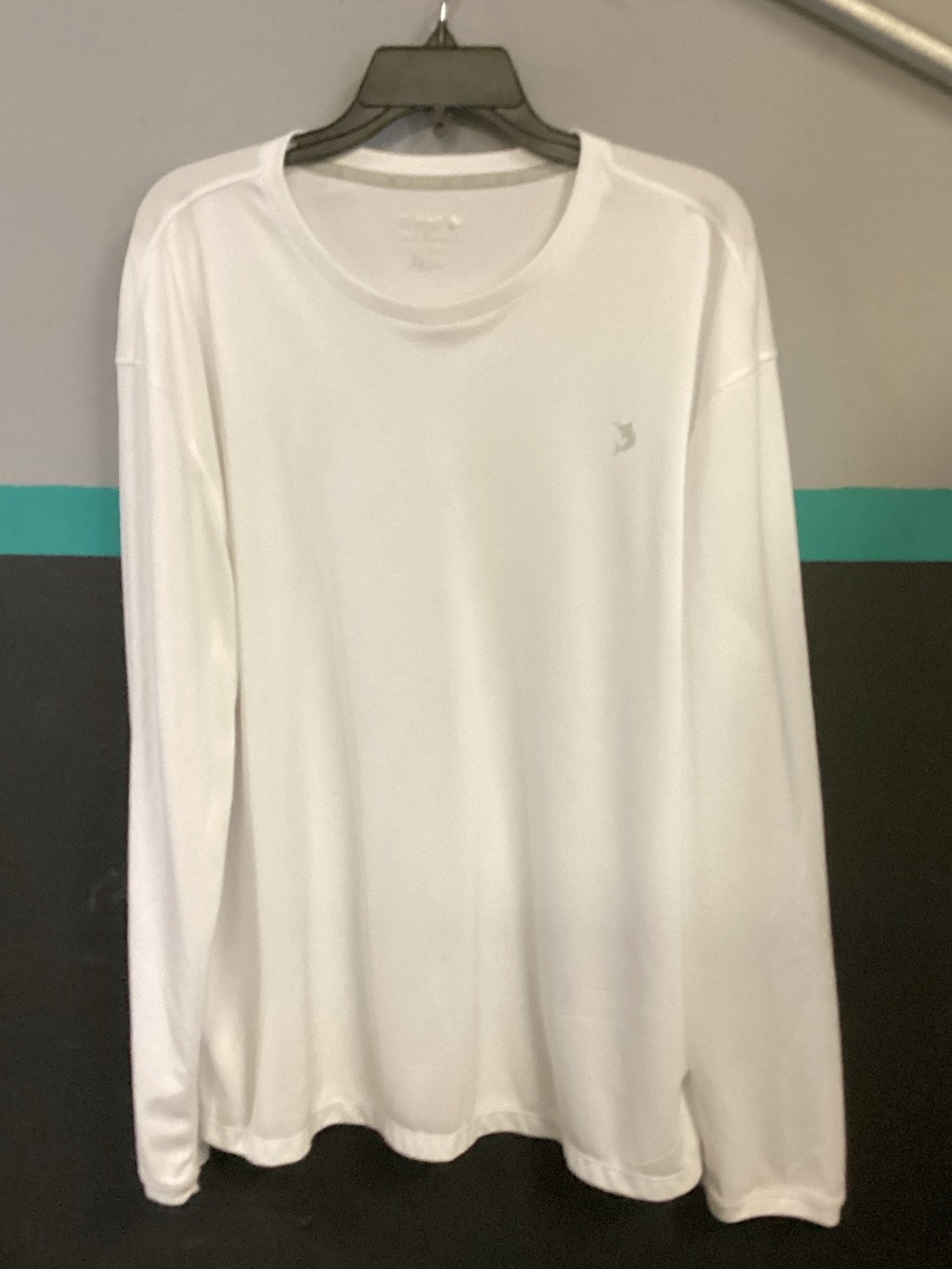 Reel Legends Men's Long Sleeve Performance Tee - White